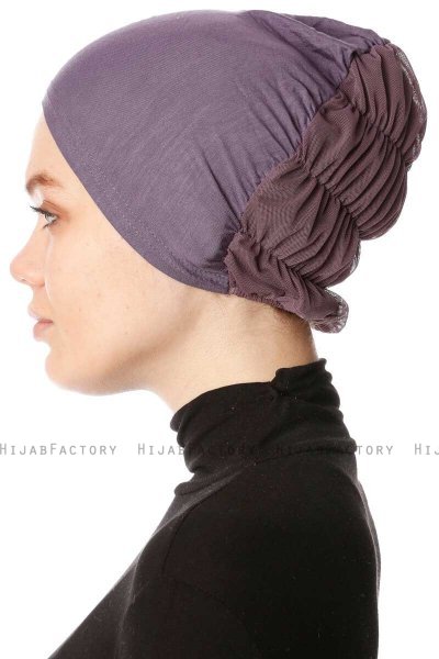 Dilara - Purple Underscarf - Ecardin