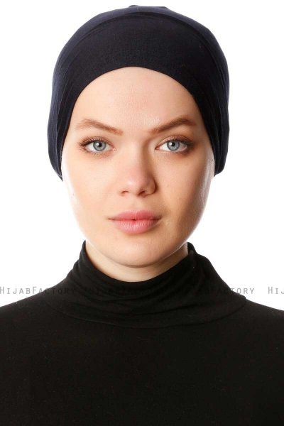Dilara - Navy Blue Underscarf - Ecardin
