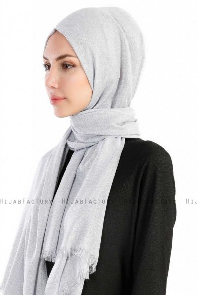 Dilsad Grå Hijab Madame Polo 130020-2