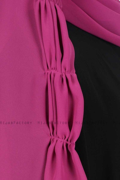 Disa - Fuchsia Practical Chiffon Hijab