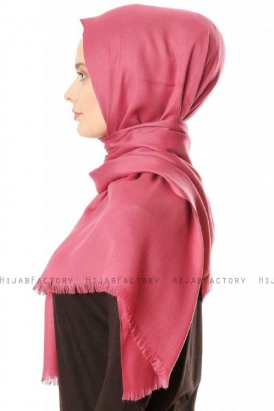 Ece - Dark Pink Pashmina Hijab