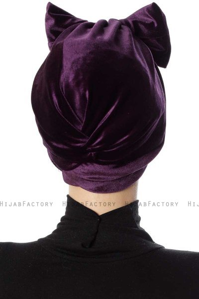 Ekin - Plum Turban