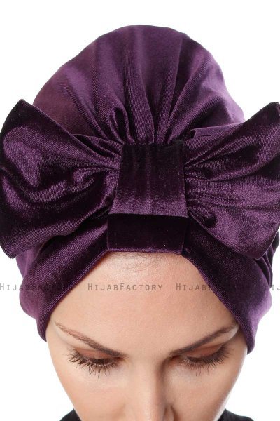 Ekin - Plum Turban