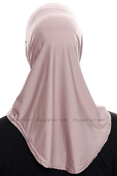Elif - Stone Grey Sport Hijab - Ecardin