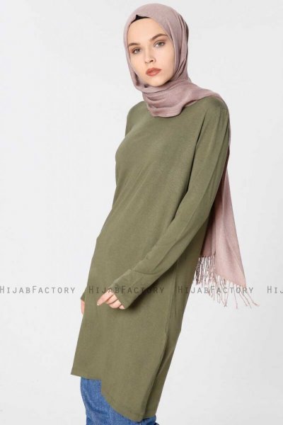 Ermina Khaki Tunika Miss Halima 280133b