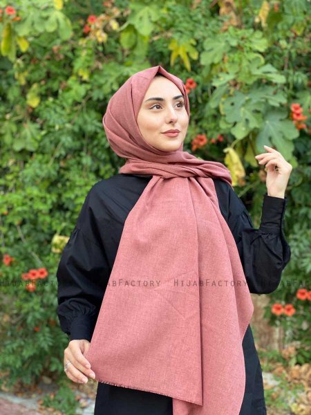 Ermina - Terracotta Cotton Hijab - Mirach