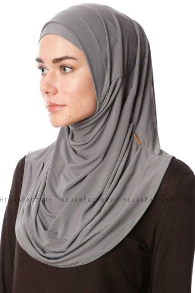 Esma - Grey Amira Hijab - Firdevs
