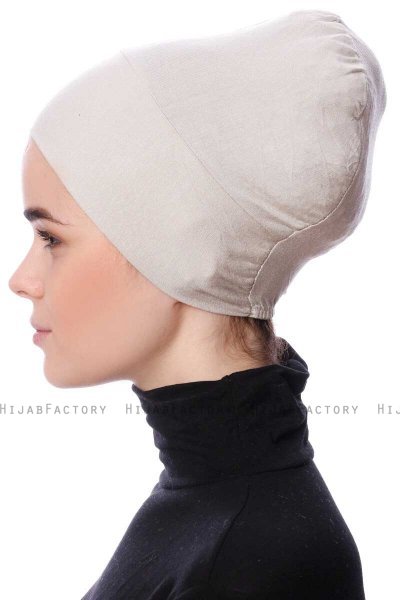 Fatma - Light Beige Underscarf - Özsoy