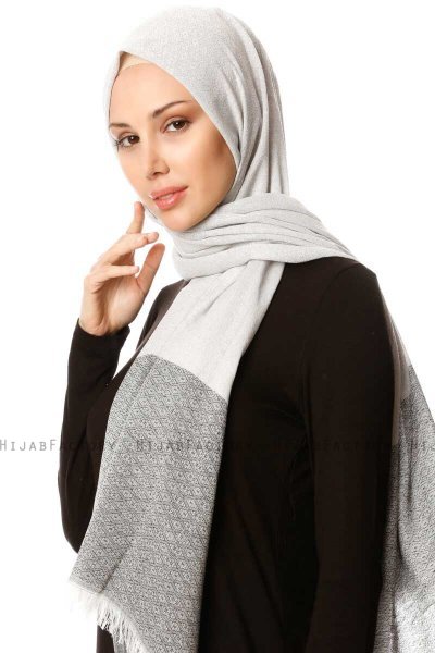 Fehime - Grey Hijab - Özsoy