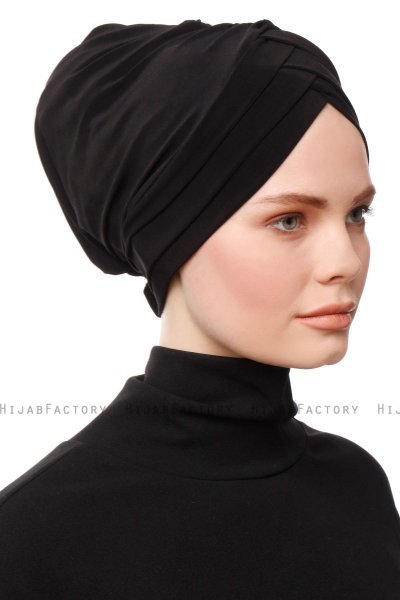 Gamze - Navy Blue Turban