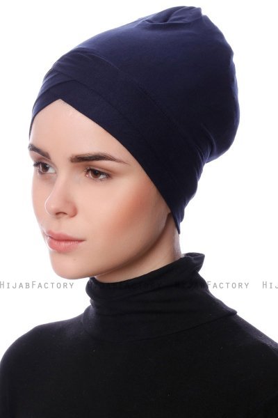 Guldin - Navy Blue Underscarf - Ecardin