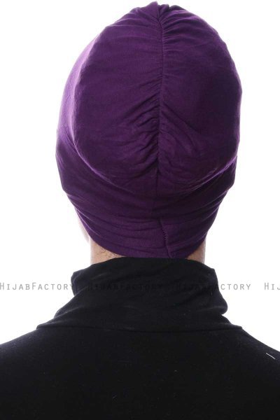 Guldin - Dark Purple Underscarf - Ecardin