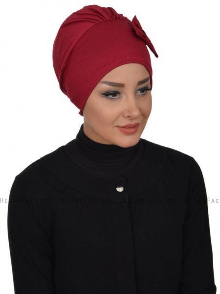 Halima Bordeaux Turban Ayse Turban Tasarim 321706c