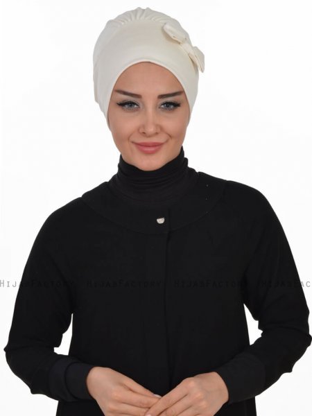 Halima Offwhite Turban Ayse Turban Tasarim 321711b