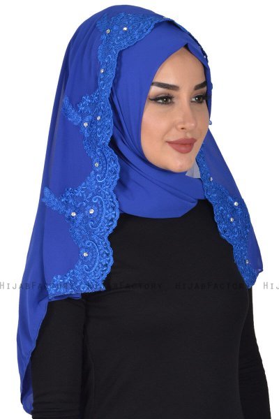 Helena - Blue Practical Hijab - Ayse Turban