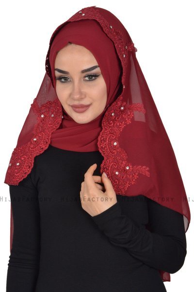 Helena - Bordeaux Practical Hijab - Ayse Turban