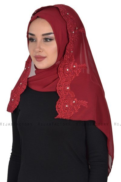 Helena - Bordeaux Practical Hijab - Ayse Turban