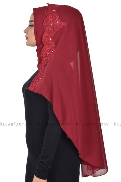 Helena - Bordeaux Practical Hijab - Ayse Turban