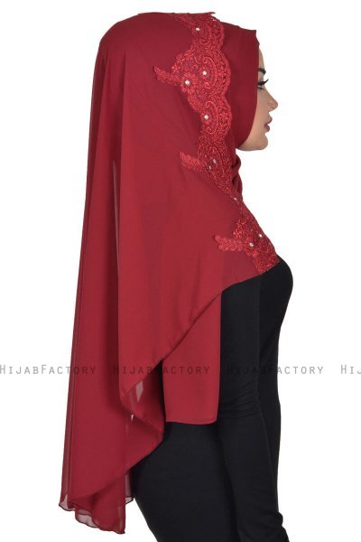 Helena - Bordeaux Practical Hijab - Ayse Turban