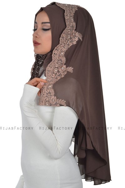 Helena - Brown Practical Hijab - Ayse Turban