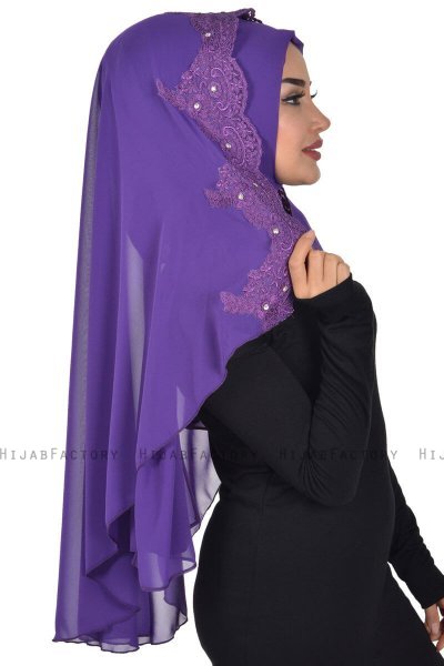 Helena - Purple Practical Hijab - Ayse Turban