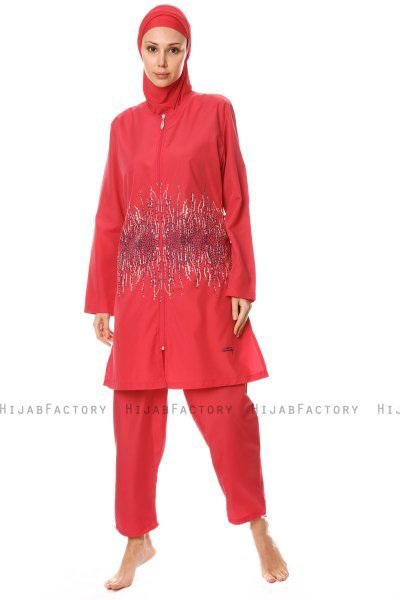 Hiranur - Raspberry Burkini - Tesmay