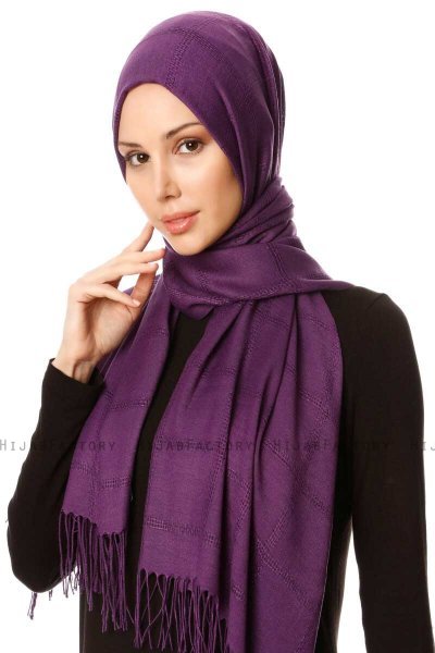 Huriye - Purple Hijab - Özsoy
