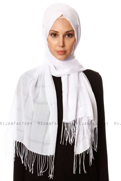 Huriye - White Hijab - Özsoy