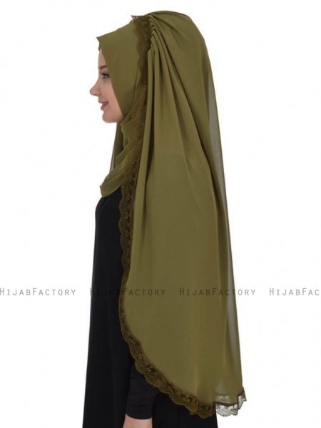 Ida Khaki Praktisk Hijab Ayse Turban 328504dd