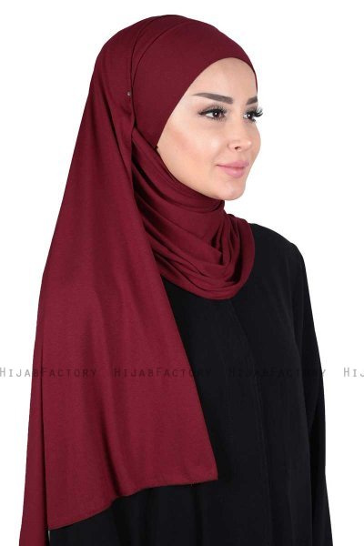Kaisa - Navy Blue Practical Cotton Hijab