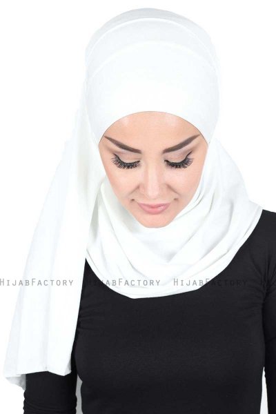 Kaisa - Creme Practical Cotton Hijab