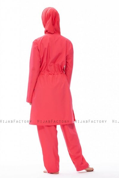 Kubra Hallonröd Burkini Tesmay 280479e