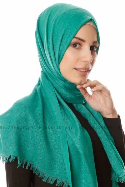 Lalam - Dark Green Hijab - Özsoy