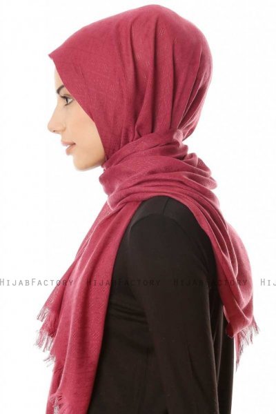 Lalam - Dark Fuchsia Hijab - Özsoy