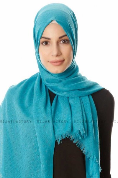 Lalam - Petrol Blue Hijab - Özsoy