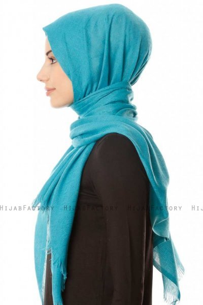 Lalam - Petrol Blue Hijab - Özsoy