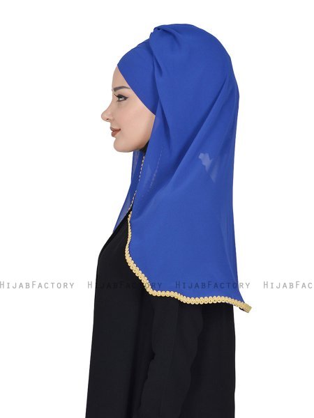 Louise - Blue Practical Hijab - Ayse Turban