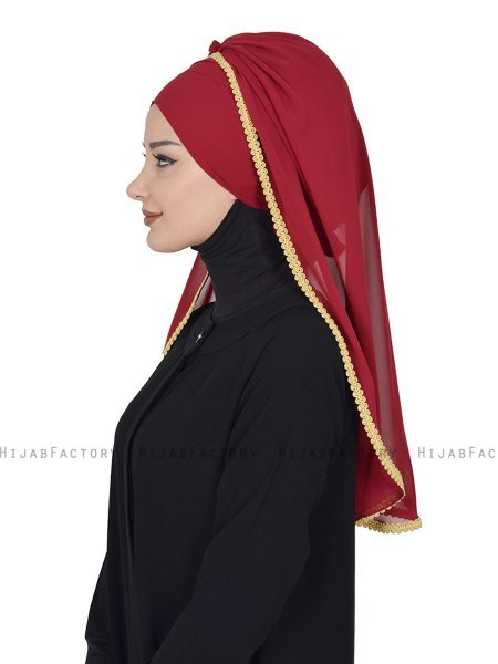 Louise - Bordeaux Practical Hijab - Ayse Turban