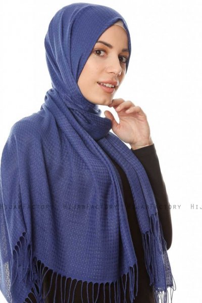 Lunara - Navy Blue Hijab - Özsoy