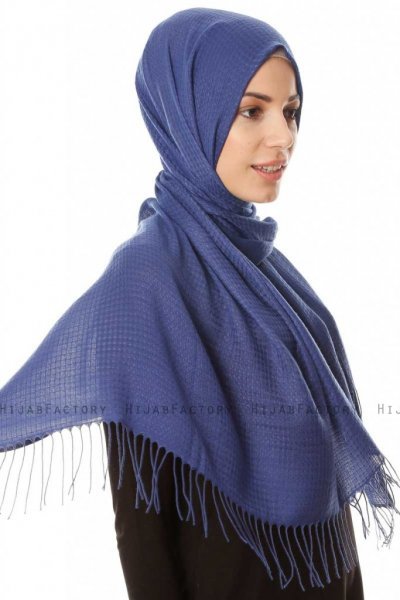 Lunara - Navy Blue Hijab - Özsoy