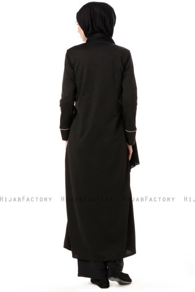 Lylah - Black Abaya - Miss Cazibe
