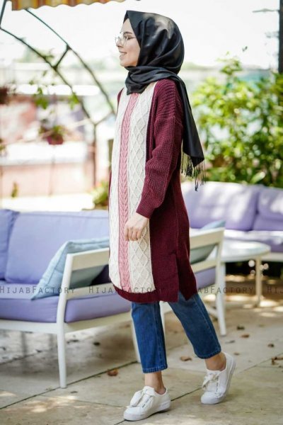 Maeve - Bordeaux Tunic - Insirah