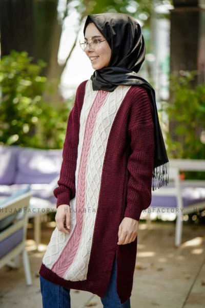 Maeve - Bordeaux Tunic - Insirah