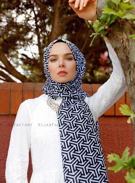 Meissa - Patterned Hijab - Sal Evi
