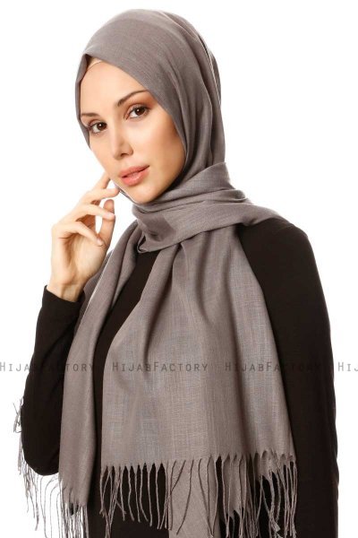 Meliha - Grey Hijab - Özsoy