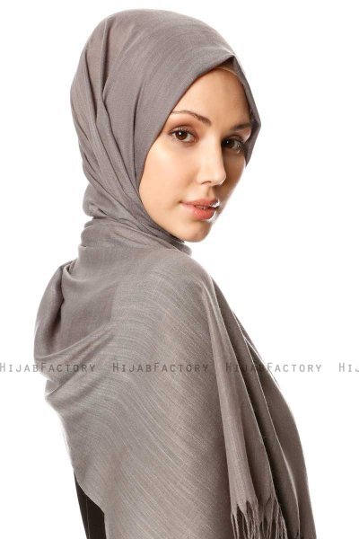 Meliha - Grey Hijab - Özsoy
