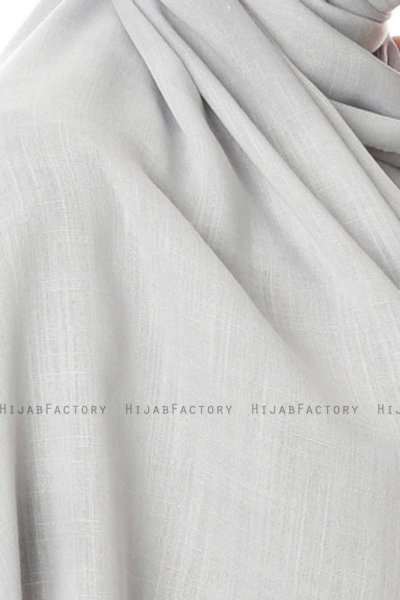 Meliha - Light Grey Hijab - Özsoy