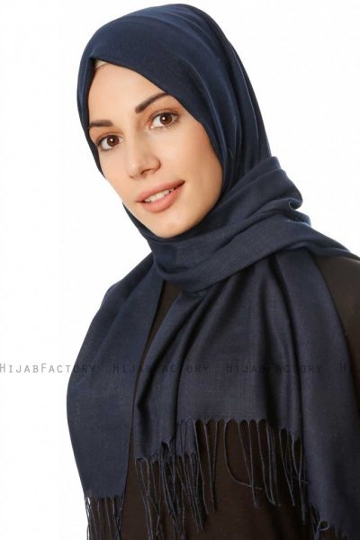Meliha - Navy Blue Hijab - Özsoy