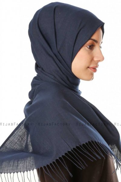 Meliha - Navy Blue Hijab - Özsoy