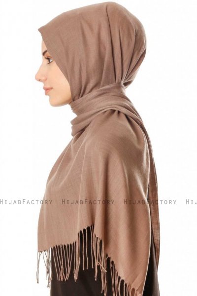 Meliha - Dark Brown Hijab - Özsoy